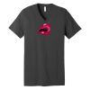 Unisex Jersey Short Sleeve V Neck Tee Thumbnail