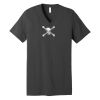 Unisex Jersey Short Sleeve V Neck Tee Thumbnail