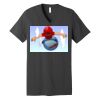 Unisex Jersey Short Sleeve V Neck Tee Thumbnail