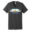 Unisex Jersey Short Sleeve V Neck Tee Thumbnail