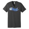 Unisex Jersey Short Sleeve V Neck Tee Thumbnail