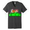 Unisex Jersey Short Sleeve V Neck Tee Thumbnail