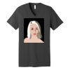 Unisex Jersey Short Sleeve V Neck Tee Thumbnail