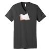 Unisex Jersey Short Sleeve V Neck Tee Thumbnail