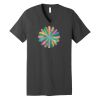 Unisex Jersey Short Sleeve V Neck Tee Thumbnail