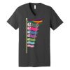 Unisex Jersey Short Sleeve V Neck Tee Thumbnail