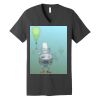 Unisex Jersey Short Sleeve V Neck Tee Thumbnail