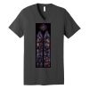 Unisex Jersey Short Sleeve V Neck Tee Thumbnail