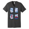 Unisex Jersey Short Sleeve V Neck Tee Thumbnail