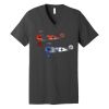 Unisex Jersey Short Sleeve V Neck Tee Thumbnail