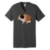 Unisex Jersey Short Sleeve V Neck Tee Thumbnail
