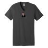 Unisex Jersey Short Sleeve V Neck Tee Thumbnail