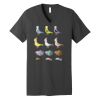 Unisex Jersey Short Sleeve V Neck Tee Thumbnail