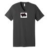Unisex Jersey Short Sleeve V Neck Tee Thumbnail
