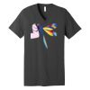 Unisex Jersey Short Sleeve V Neck Tee Thumbnail