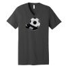 Unisex Jersey Short Sleeve V Neck Tee Thumbnail