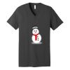 Unisex Jersey Short Sleeve V Neck Tee Thumbnail