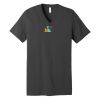 Unisex Jersey Short Sleeve V Neck Tee Thumbnail