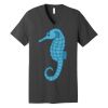 Unisex Jersey Short Sleeve V Neck Tee Thumbnail