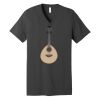 Unisex Jersey Short Sleeve V Neck Tee Thumbnail