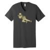Unisex Jersey Short Sleeve V Neck Tee Thumbnail