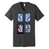 Unisex Jersey Short Sleeve V Neck Tee Thumbnail