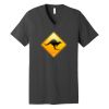 Unisex Jersey Short Sleeve V Neck Tee Thumbnail