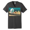 Unisex Jersey Short Sleeve V Neck Tee Thumbnail