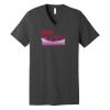 Unisex Jersey Short Sleeve V Neck Tee Thumbnail