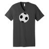 Unisex Jersey Short Sleeve V Neck Tee Thumbnail