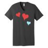 Unisex Jersey Short Sleeve V Neck Tee Thumbnail