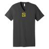Unisex Jersey Short Sleeve V Neck Tee Thumbnail