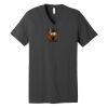 Unisex Jersey Short Sleeve V Neck Tee Thumbnail