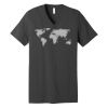 Unisex Jersey Short Sleeve V Neck Tee Thumbnail