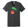 Unisex Jersey Short Sleeve V Neck Tee Thumbnail