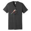 Unisex Jersey Short Sleeve V Neck Tee Thumbnail