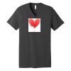 Unisex Jersey Short Sleeve V Neck Tee Thumbnail