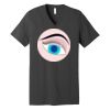 Unisex Jersey Short Sleeve V Neck Tee Thumbnail