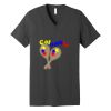 Unisex Jersey Short Sleeve V Neck Tee Thumbnail