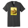Unisex Jersey Short Sleeve V Neck Tee Thumbnail