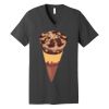 Unisex Jersey Short Sleeve V Neck Tee Thumbnail