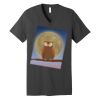 Unisex Jersey Short Sleeve V Neck Tee Thumbnail