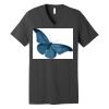 Unisex Jersey Short Sleeve V Neck Tee Thumbnail