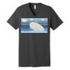 Unisex Jersey Short Sleeve V Neck Tee Thumbnail