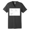 Unisex Jersey Short Sleeve V Neck Tee Thumbnail