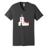 Unisex Jersey Short Sleeve V Neck Tee Thumbnail