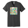 Unisex Jersey Short Sleeve V Neck Tee Thumbnail