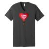 Unisex Jersey Short Sleeve V Neck Tee Thumbnail