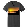 Unisex Jersey Short Sleeve V Neck Tee Thumbnail