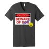 Unisex Jersey Short Sleeve V Neck Tee Thumbnail